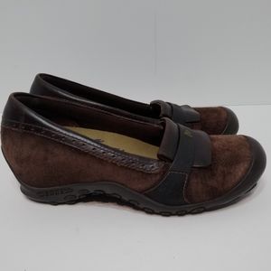 Merrell wedges slip on shoes